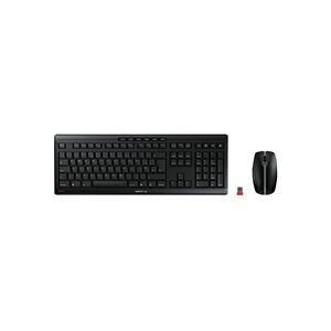 Cherry Stream USB Desktop Wireless Keyboard and Mouse Set Black