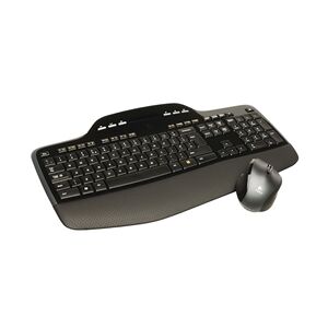 Logitech Wireless MK710 Desktop Keyboard and Mouse Set Black
