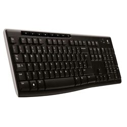 Logitech K270 Wireless Keyboard UK Layout Black - 920-003745