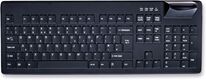 Cherry AKC8200 Hygiene Keyboard with Integrated Smartcard Reader Black