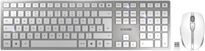 Cherry DW 9100 Slim USB Wireless Keyboard and Mouse Set Silver/White