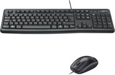 Logitech MK120 UK Desktop Wired USB Keyboard Low-profile  - 920-002552