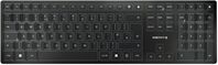 Cherry KW 9100 Slim Wireless Keyboard for MAC QWERTY UK Silver/White