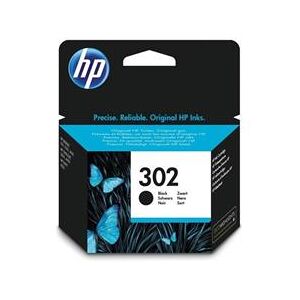 HP 302 Black Original Ink Cartridge (F6U66AE)