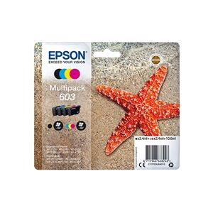 Epson 603 Ink Cartridge Starfish Multipack CMYK C13T03U64010