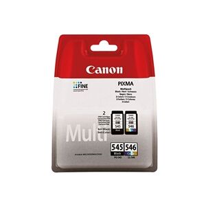 Canon PG-545 + CL-546 Inkjet Cartridges Black/Tri-Colour Multipack