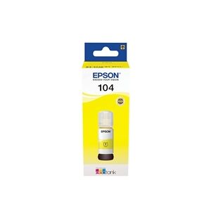 Epson 104 Ink Bottle EcoTank Yellow C13T00P440