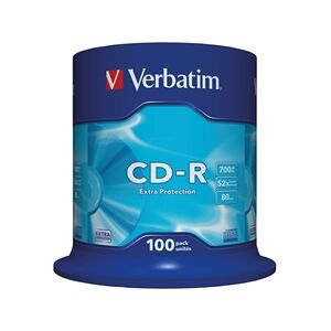 Verbatim CD-R Extra Protection Recordable Disk on