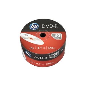 HP DVD-R 16X 4.7GB Wrap (Pack of 50) 69303