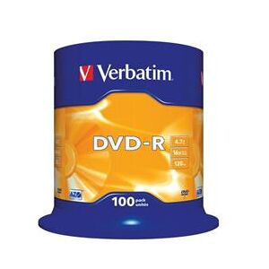 Verbatim DVD-R 16x Non-Printable Spindle (100 Pack)