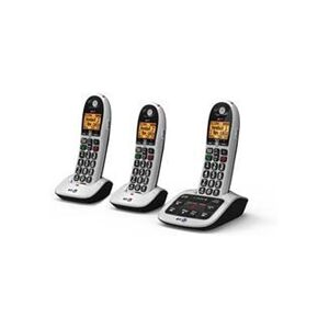 BT BT4600 Trio Big Button Dect Telephone with Answer Machine