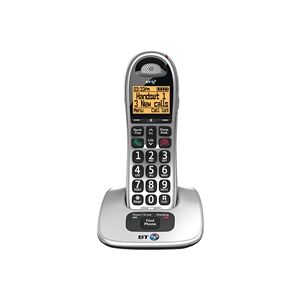 BT BT4000 Single Big Button DECT Cordless Phone Silver/Black 0