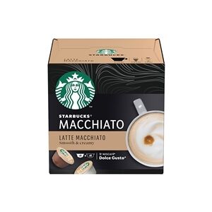 Nescafe Dolce Gusto Starbucks Latte Macchiato Coffee Pods (Pack 36)