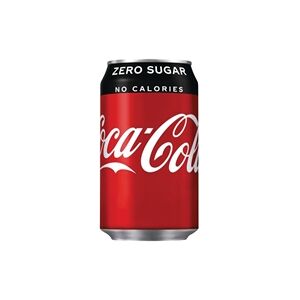 Coca-Cola Coke Zero Soft Drink 330ml Cans (24 Pack)