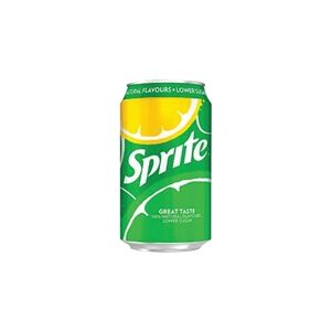 Sprite Lemon Lime Canned Drink 330ml Pack 24 0