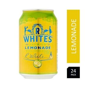 R Whites R.White's Premium Lemonade Cans 24x330ml