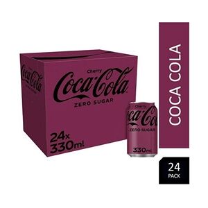 Coca-Cola Cherry Coke Zero Cans 24x330ml