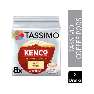 Tassimo Kenco Flat White Pods 16's (8 Drinks)