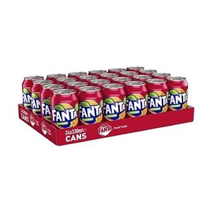 Fanta Fruit Twist Soft Drink 330ml Can (Pack of 24)