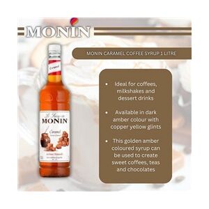 Monin Caramel Coffee Syrup 1 Litre