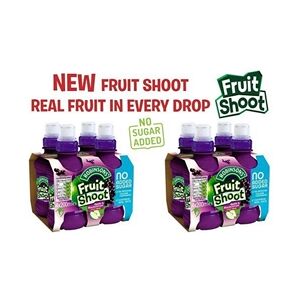 Fruit Shoot Apple & Blackcurrant 4x200ml - PACK (6)