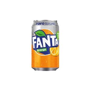 Fanta Orange Zero Cans 330ml (24 Pack)