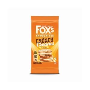 Fox's Crunch Creams Golden Biscuits Twin Packs 30g (Pack of 48) 938156