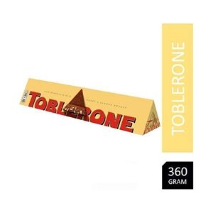 Toblerone Milk Chocolate Large Bar 360g - PACK (10)