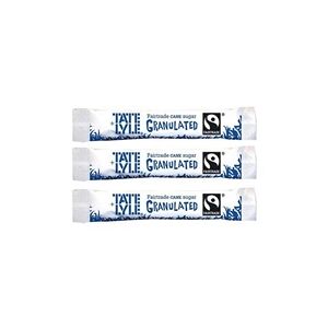 Tate & Lyle Fairtrade White Sugar Sticks 1000's