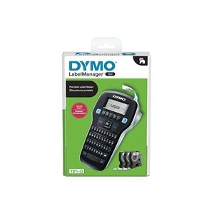 Dymo LabelManager 160 Label Maker Starter Kit & 3 Rolls D1 Label Tape