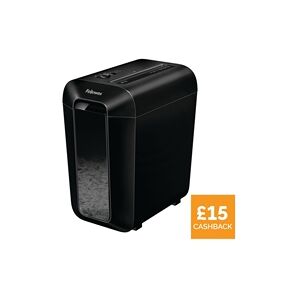 Fellowes Powershred LX65 Cross-Cut Shredder Black 4400601