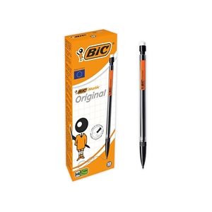 Bic Matic Classic Mechanical Pencil HB 0.7mm Lead Black Pack 12