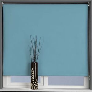 Terrys Fabrics Plain Blackout Roller Blind Sea Green