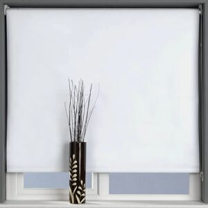 Terrys Fabrics Plain Daylight Roller Blind Snow White