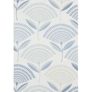 Terrys Fabrics Calia Wallpaper Porcelain