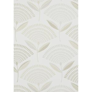 Terrys Fabrics Calia Wallpaper Chalk