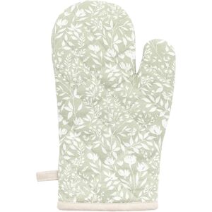 Gallery Floral Single Oven Glove Sage