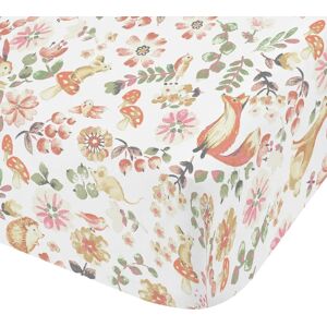 Catherine Lansfield Enchanted Butterfly Bed Linen Fitted Sheet Pink