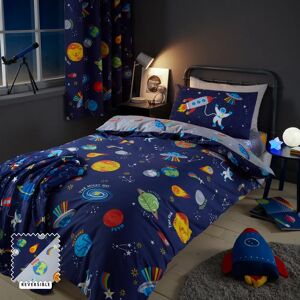 Catherine Lansfield Lost In Space Childrens Bedding Blue