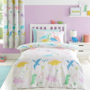 Catherine Lansfield Dinosaur Friends Duvet Cover Bedding Set Natural