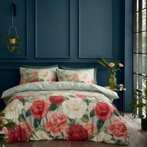 Terrys Fabrics The Royal Horticultural Society Rose Garden Bedding Set Green