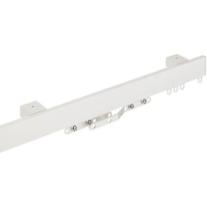 Terrys Fabrics Contour Uncorded Aluminium Track Curtain Track White