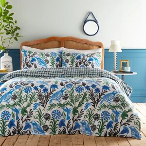 Terrys Fabrics Alentejo Floral Reversible Bedding Set Ocean