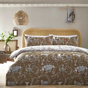 Terrys Fabrics Furn Buckthorn Woodland Duvet Cover Bedding Set Amber