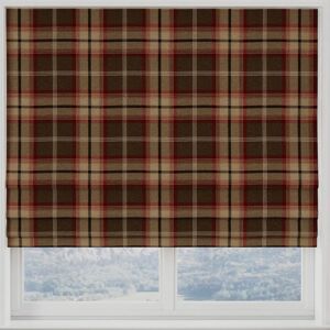 Terrys Fabrics Balmoral Made To Measure Roman Blind Rosso