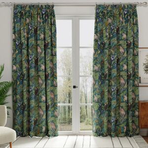 Terrys Fabrics Rainforest Made To Measure Curtains Lagoon