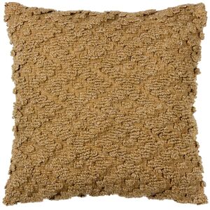 Terrys Fabrics Calvay Chunky Textured 50cm x 50cm Filled Cushion Honey