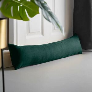 Terrys Fabrics Velvet Chenille Draught Excluder Green