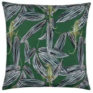 Terrys Fabrics Ebon Wilds Zuri Outdoor 43cm x 43cm Filled Cushion Green