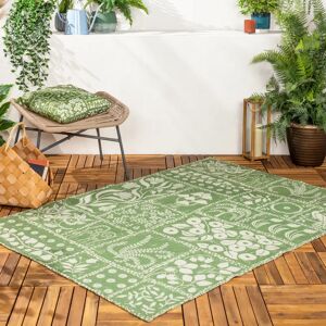 Terrys Fabrics Forage Garden Outdoor Indoor Washable 120cm x 170cm Rug Sage